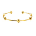 Gold Multi Ball Bangle