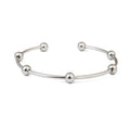 Silver Multi Ball Bangle