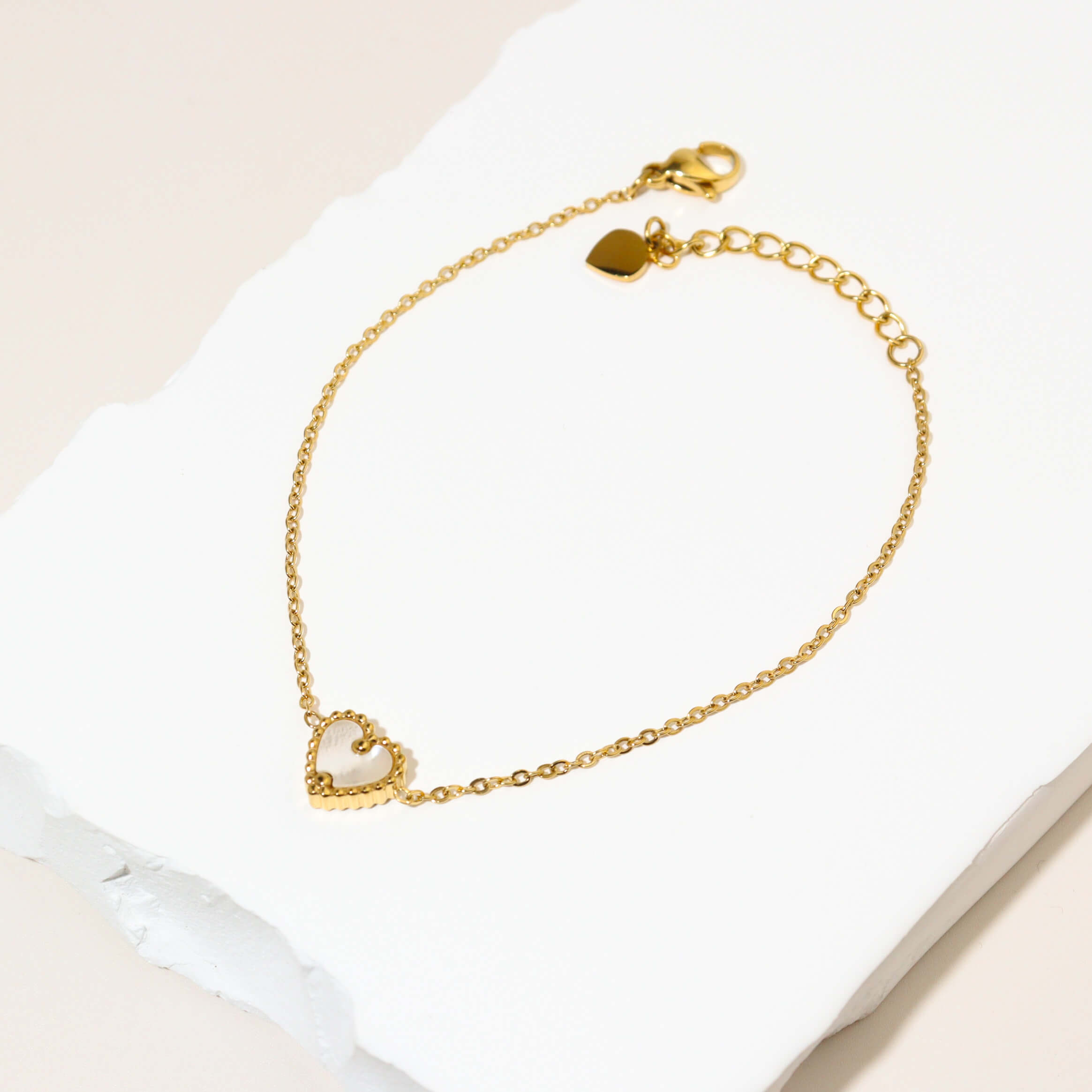 In Your Heart Gold Bracelet