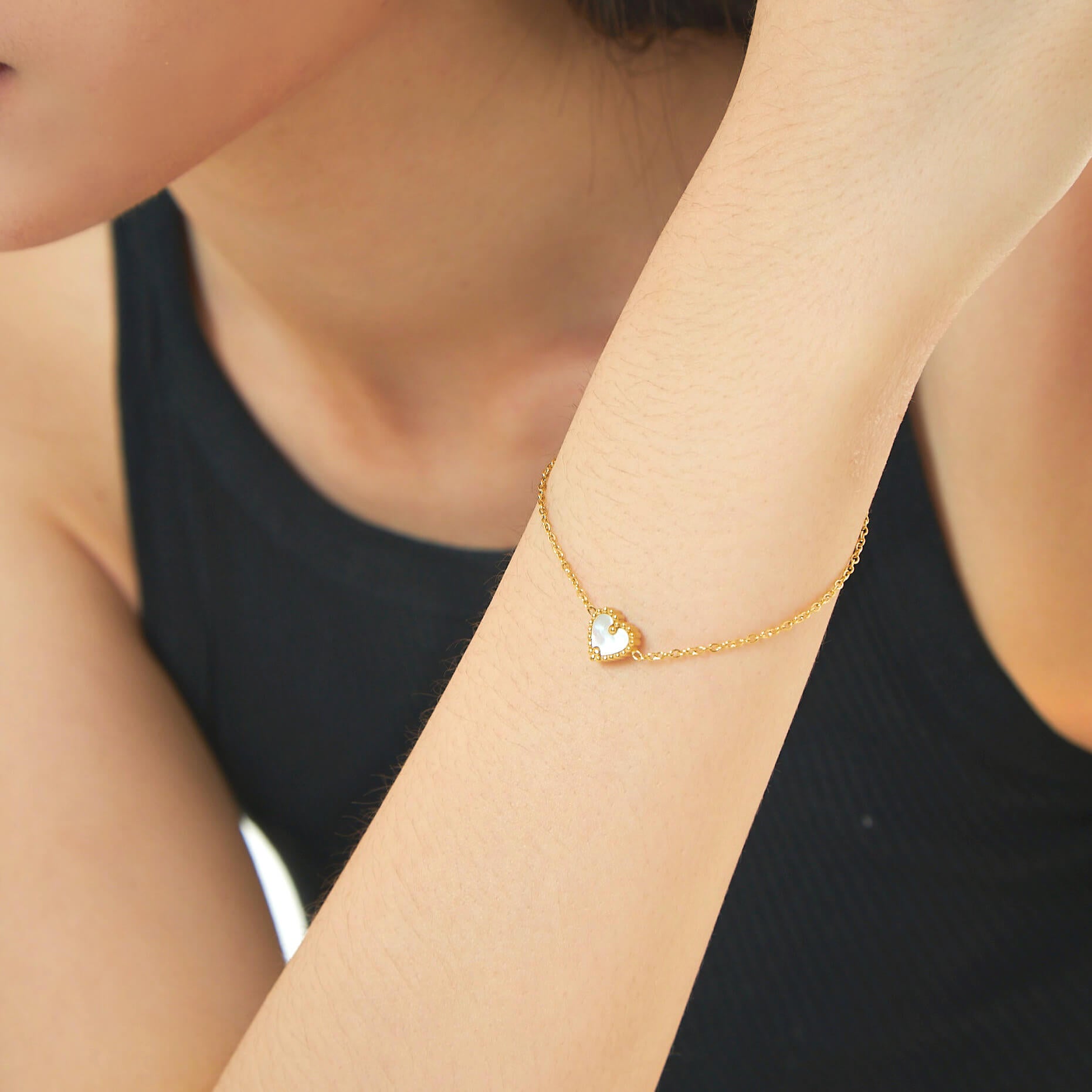 In Your Heart Gold Bracelet