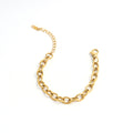 Gold Figaro Chain Bracelet