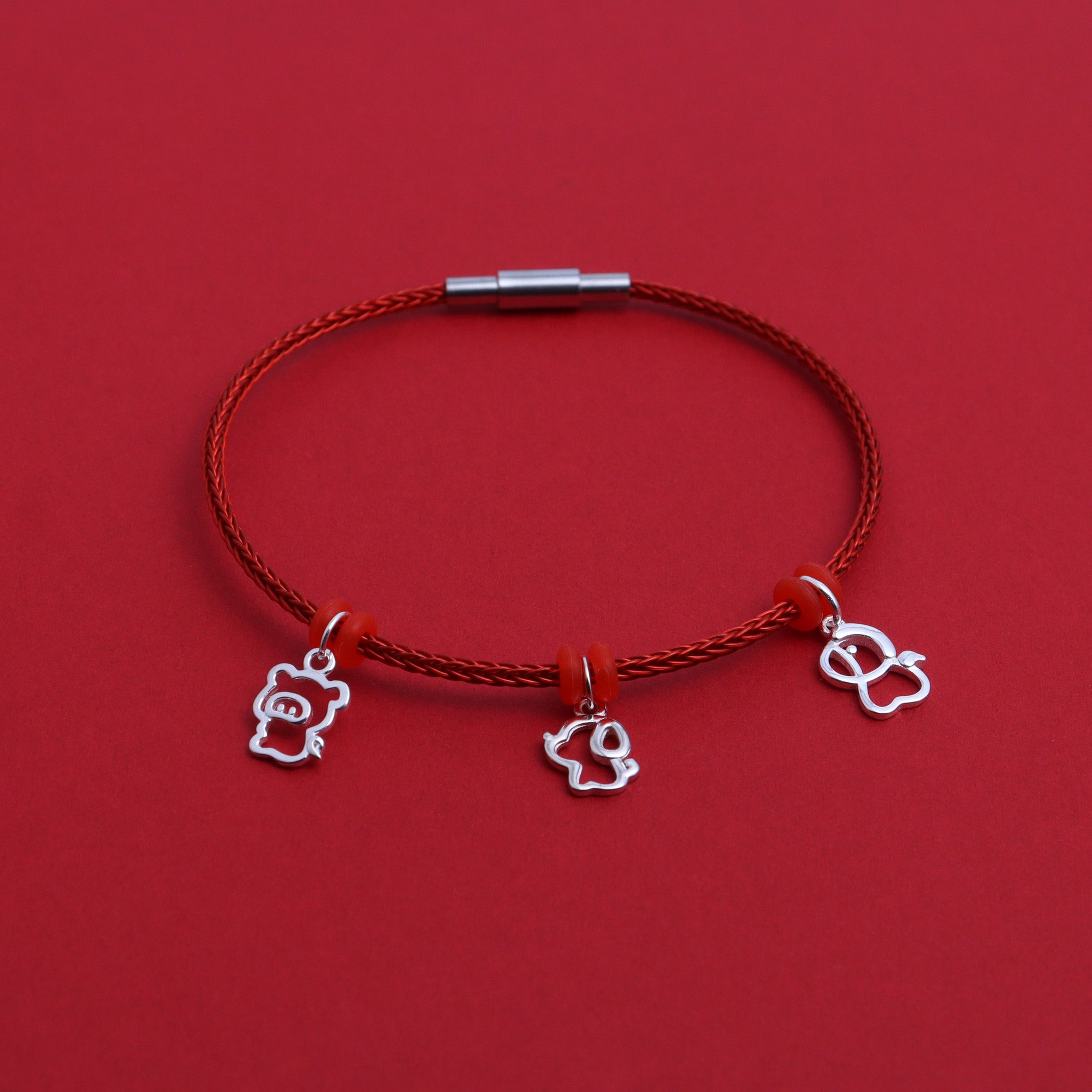 十二生肖三合六合贵人编织手链 | Chinese Zodiac Benefactor Leather Bracelet