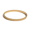 Jewel Chest Gold Bangle