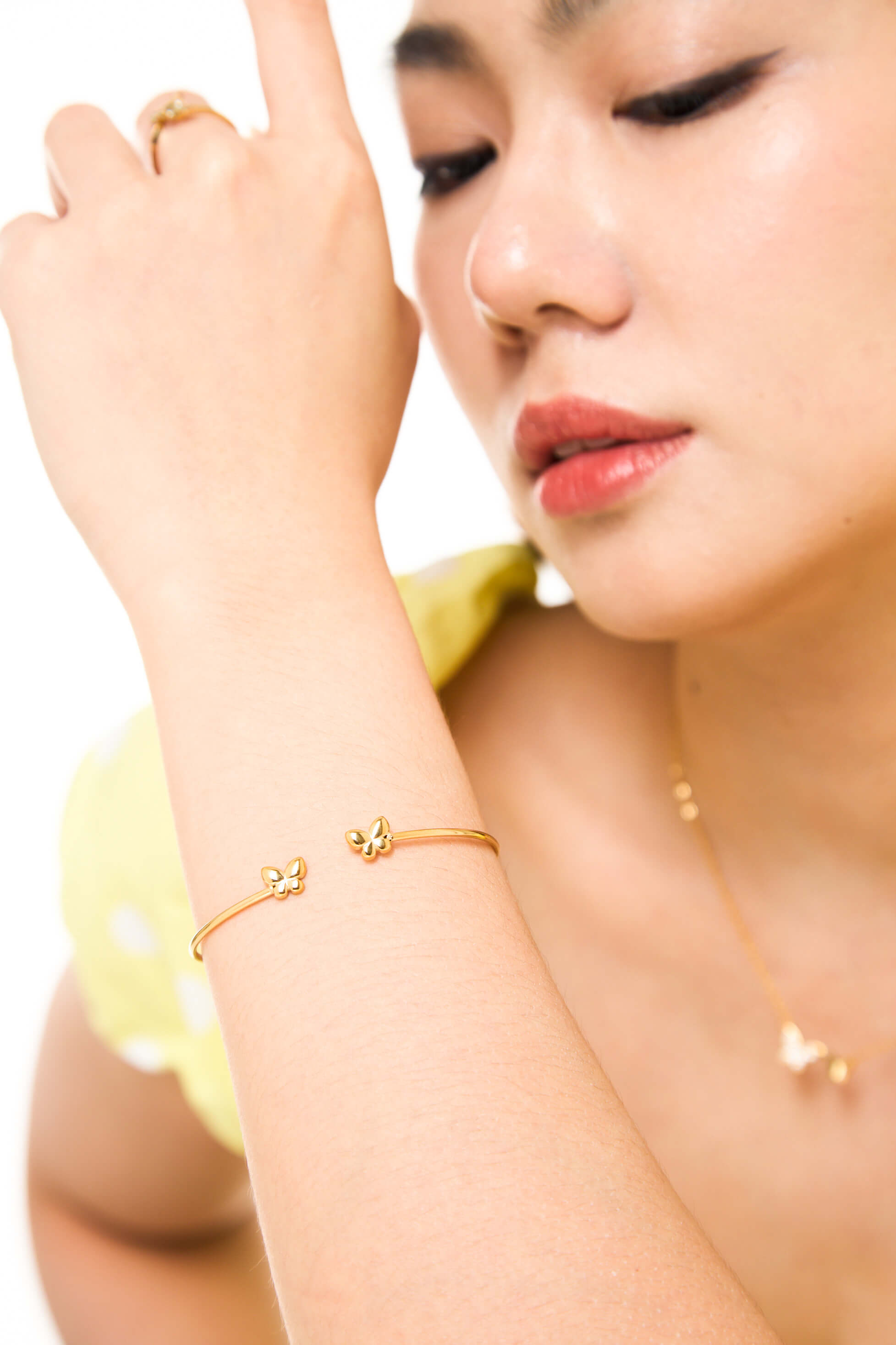 Duo Butterfly Bangle