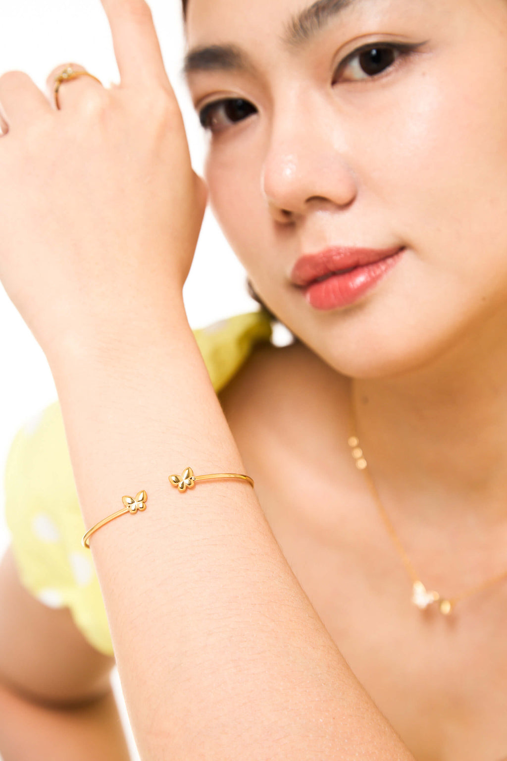 Duo Butterfly Bangle