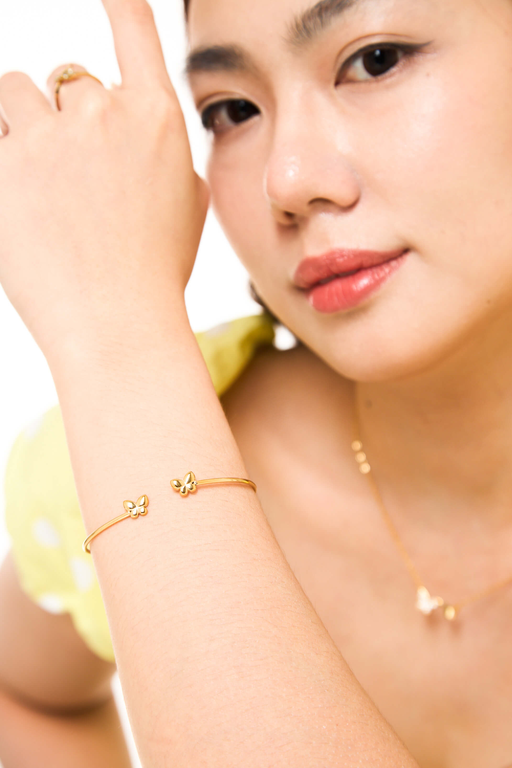 Duo Butterfly Bangle