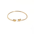 Duo Butterfly Bangle