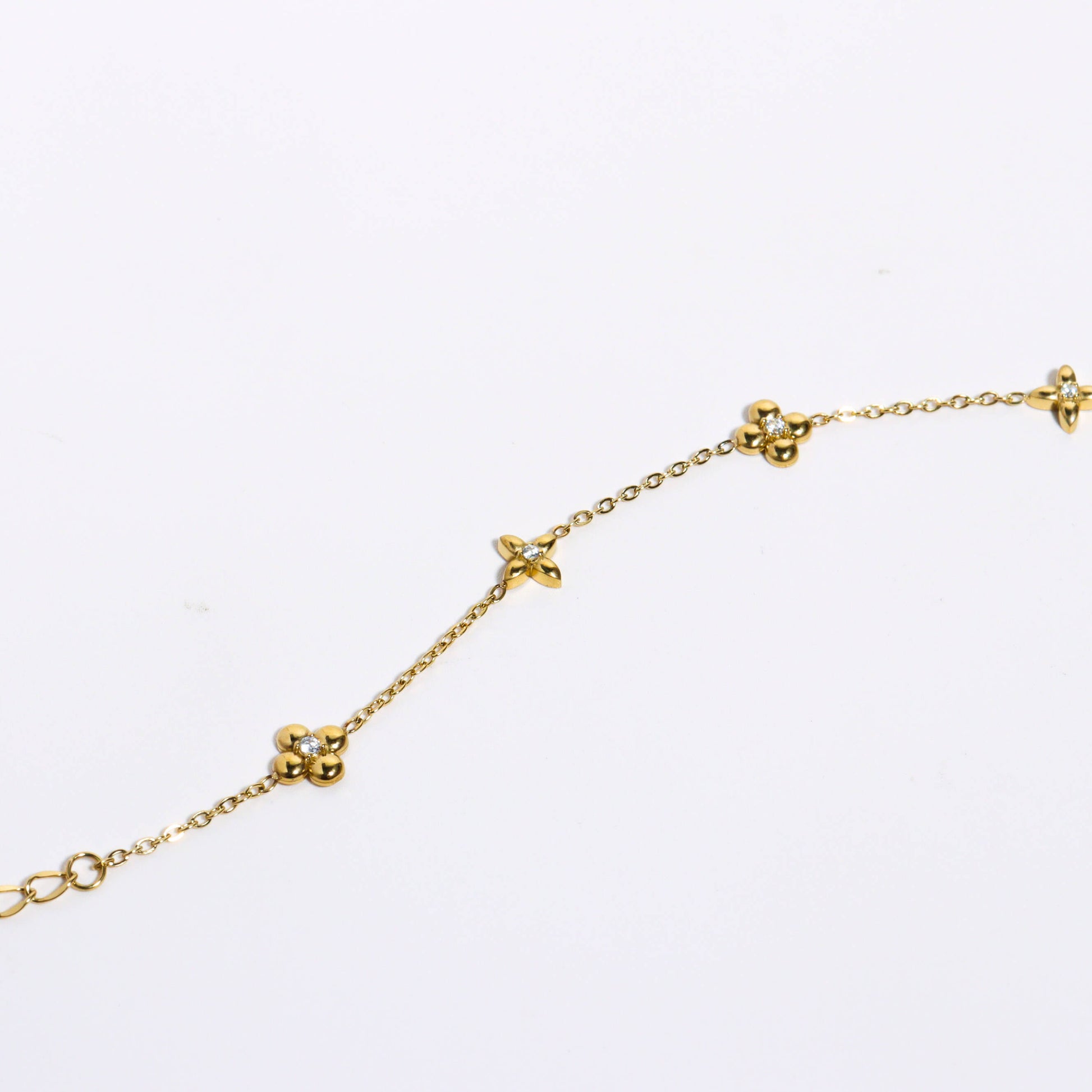 Gold Cruciform Bracelet