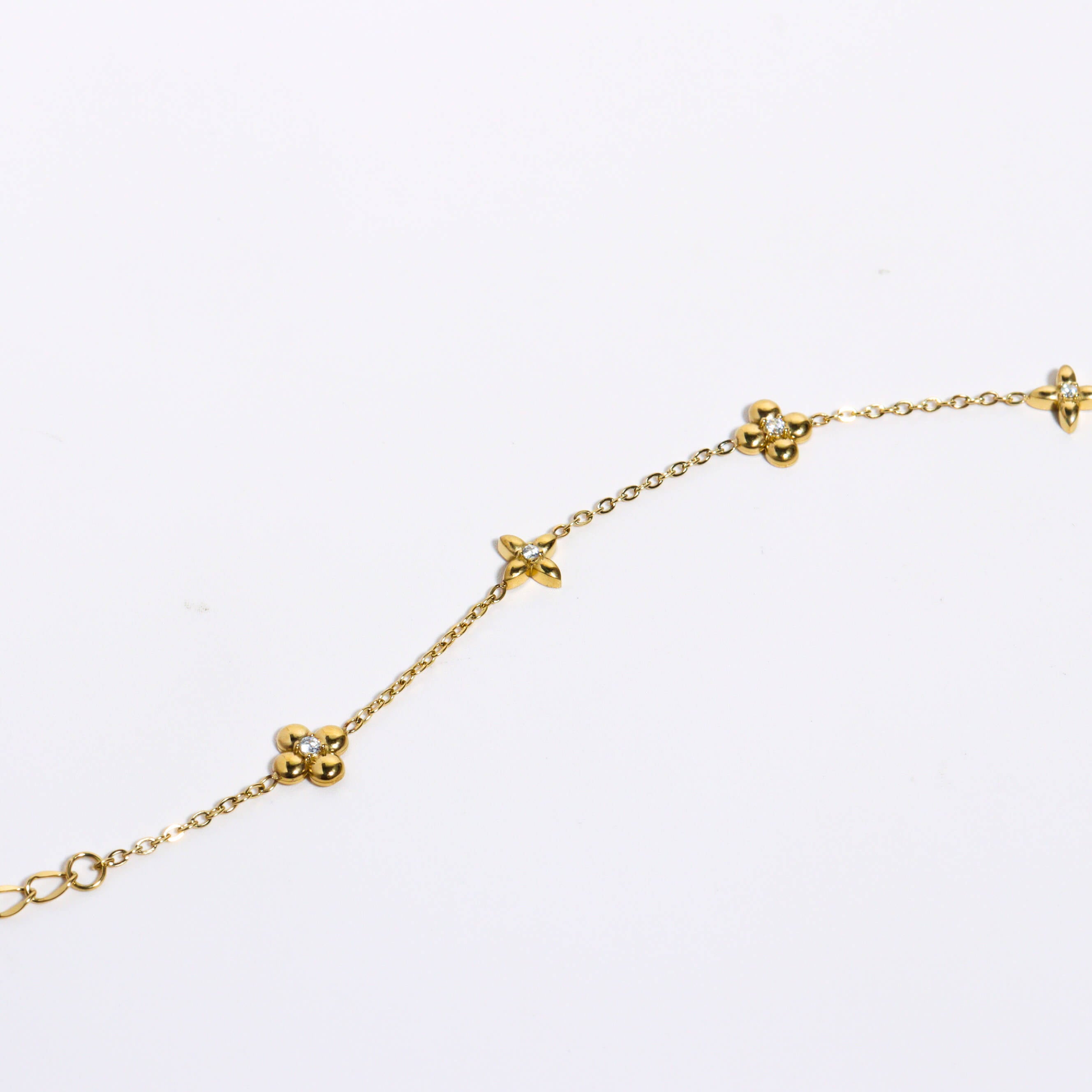 Gold Cruciform Bracelet