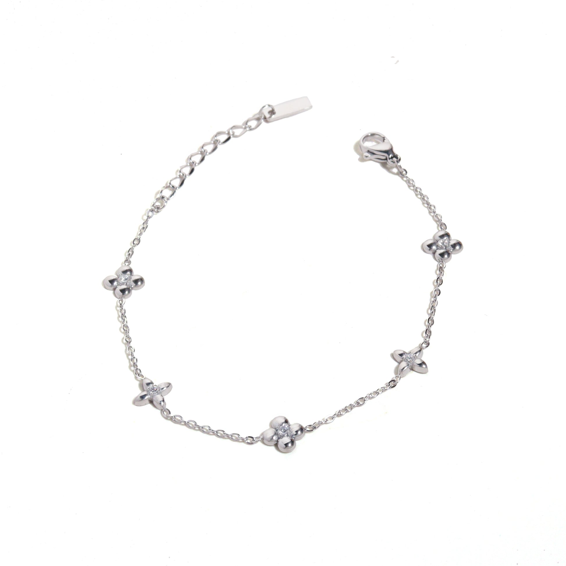 Silver Cruciform Bracelet