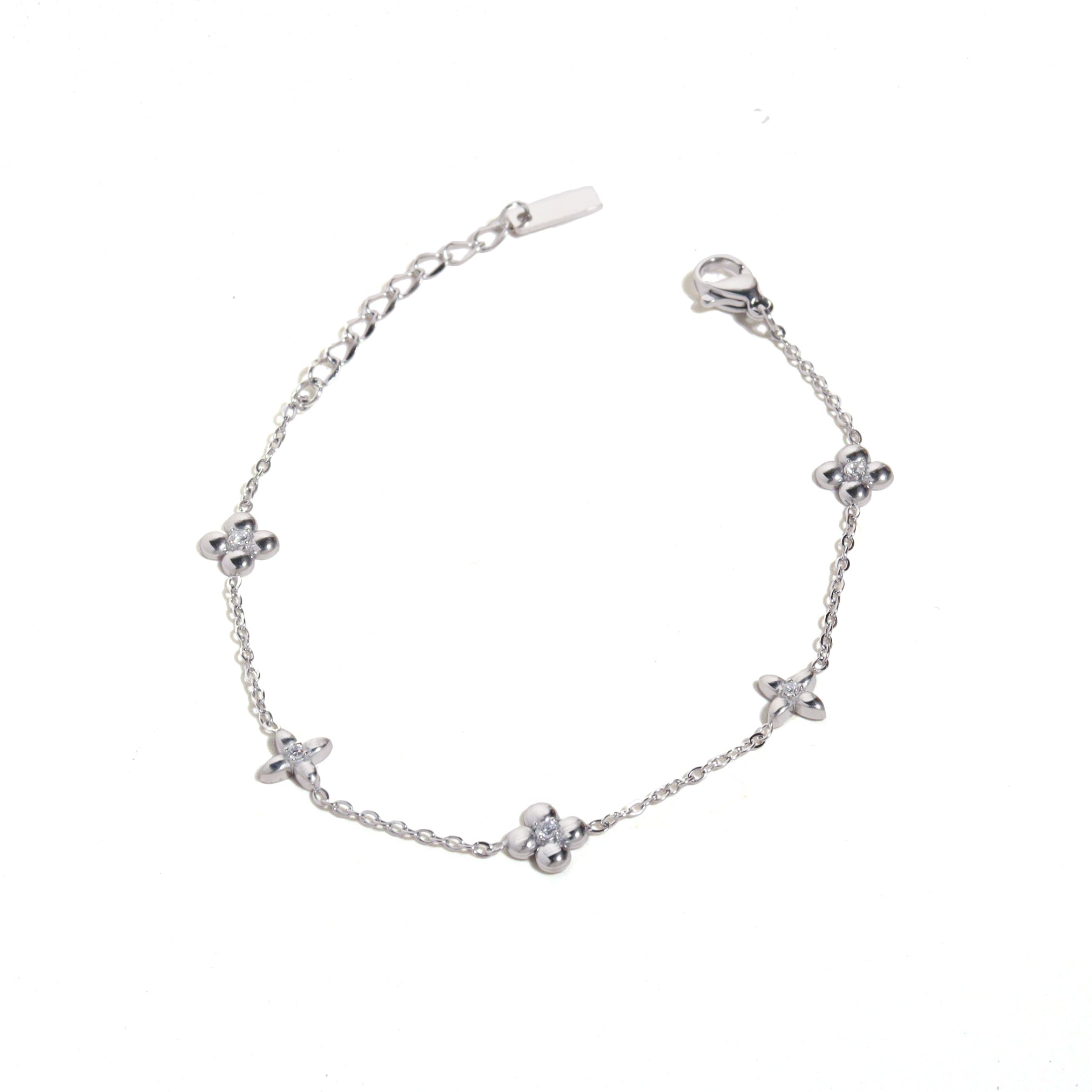 Silver Cruciform Bracelet