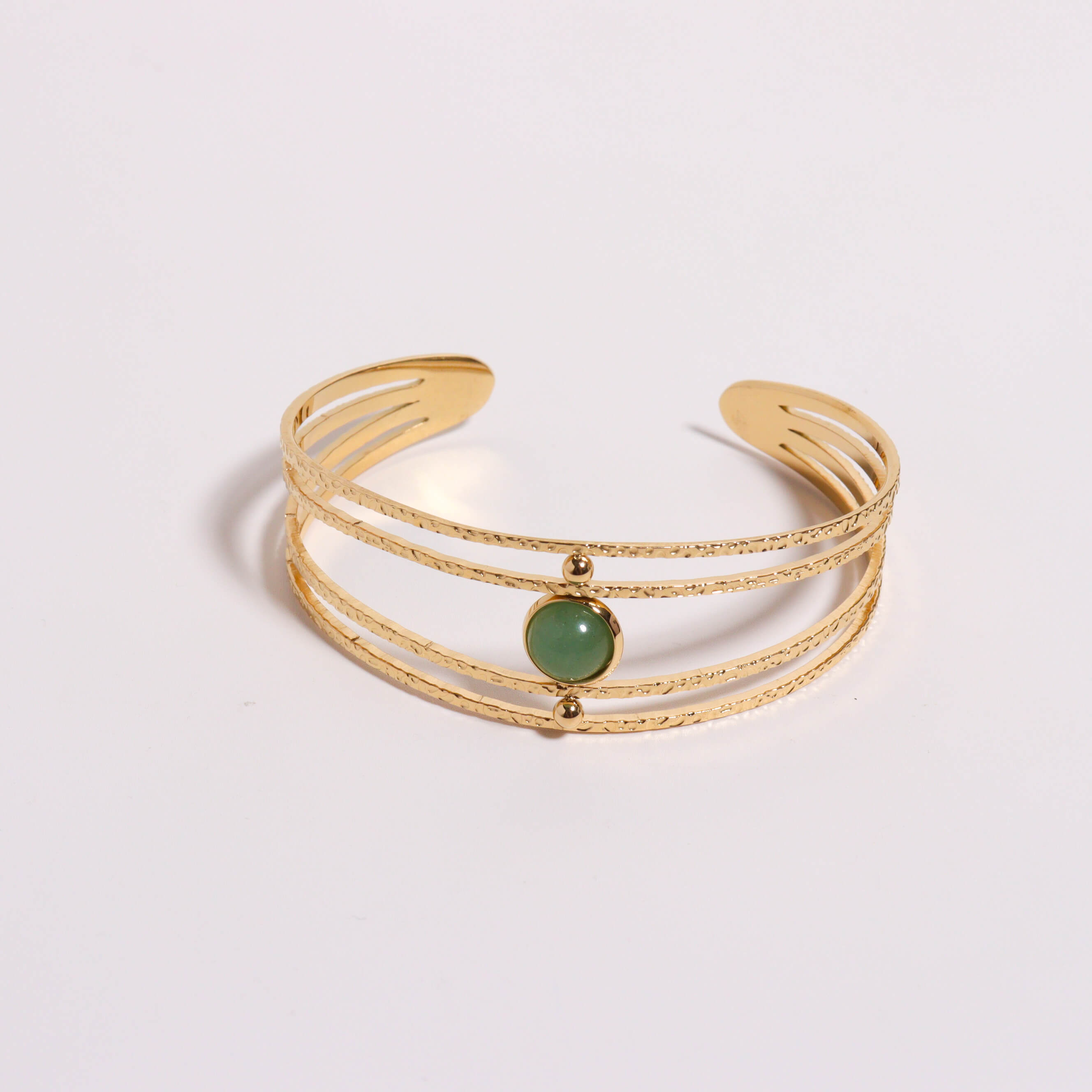 Emo Cultivating Gold Bangle