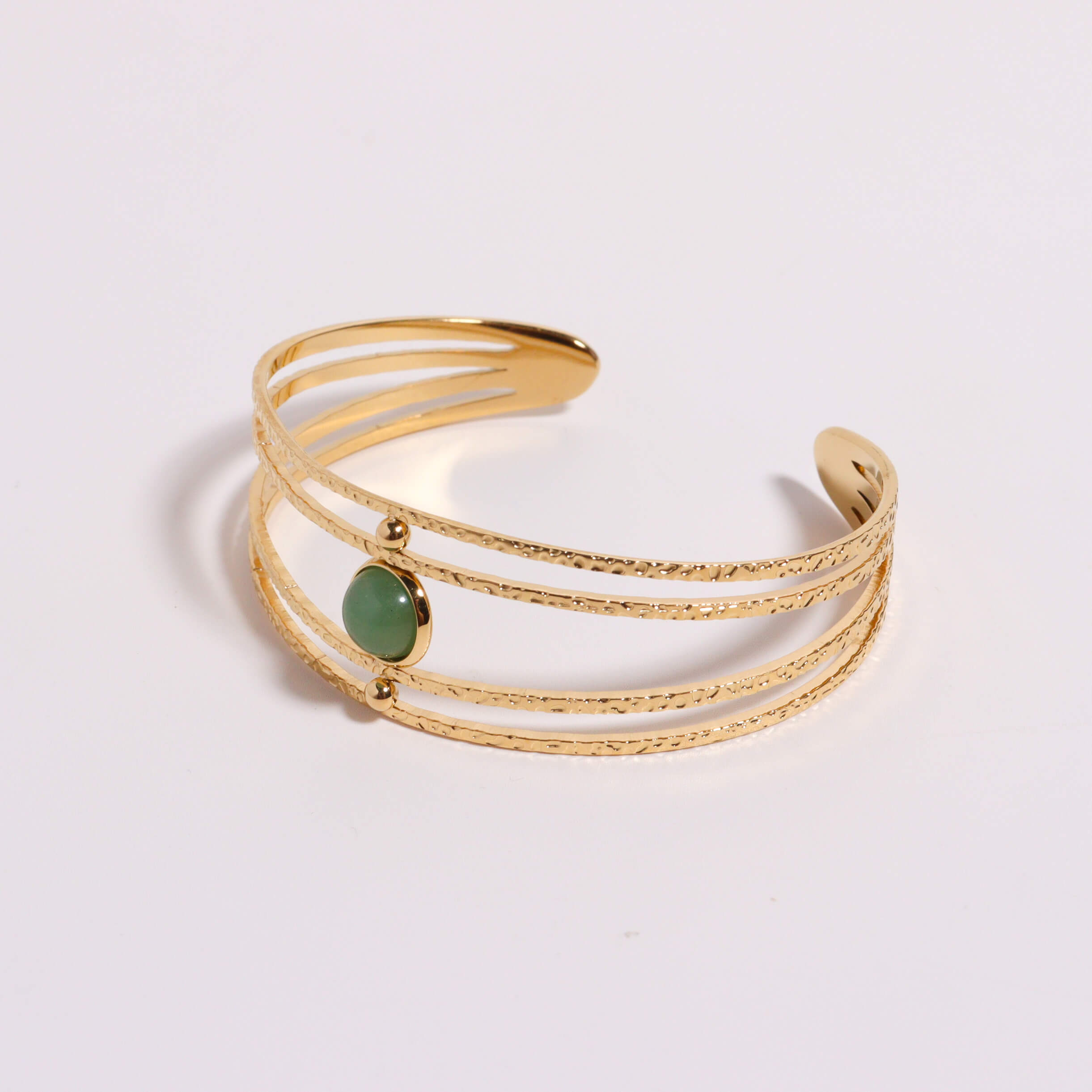 Emo Cultivating Gold Bangle