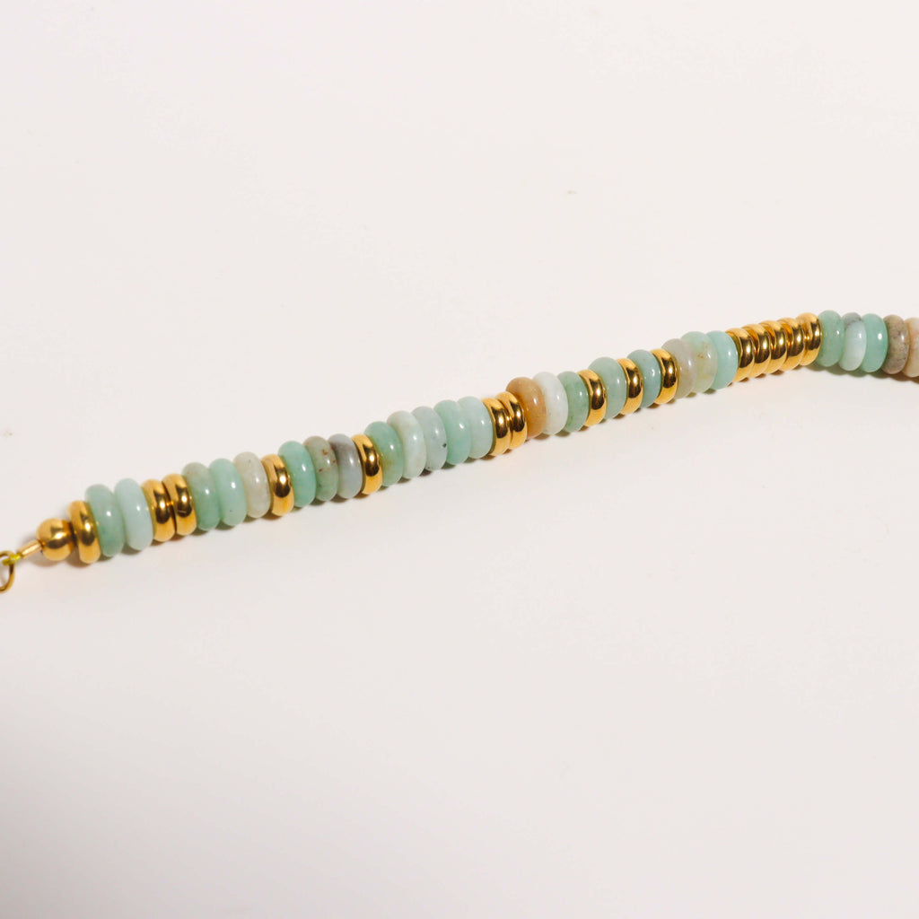 Soothe Multi-stone Gold Bracelet