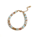Adventurous Multi-stone Gold Bracelet