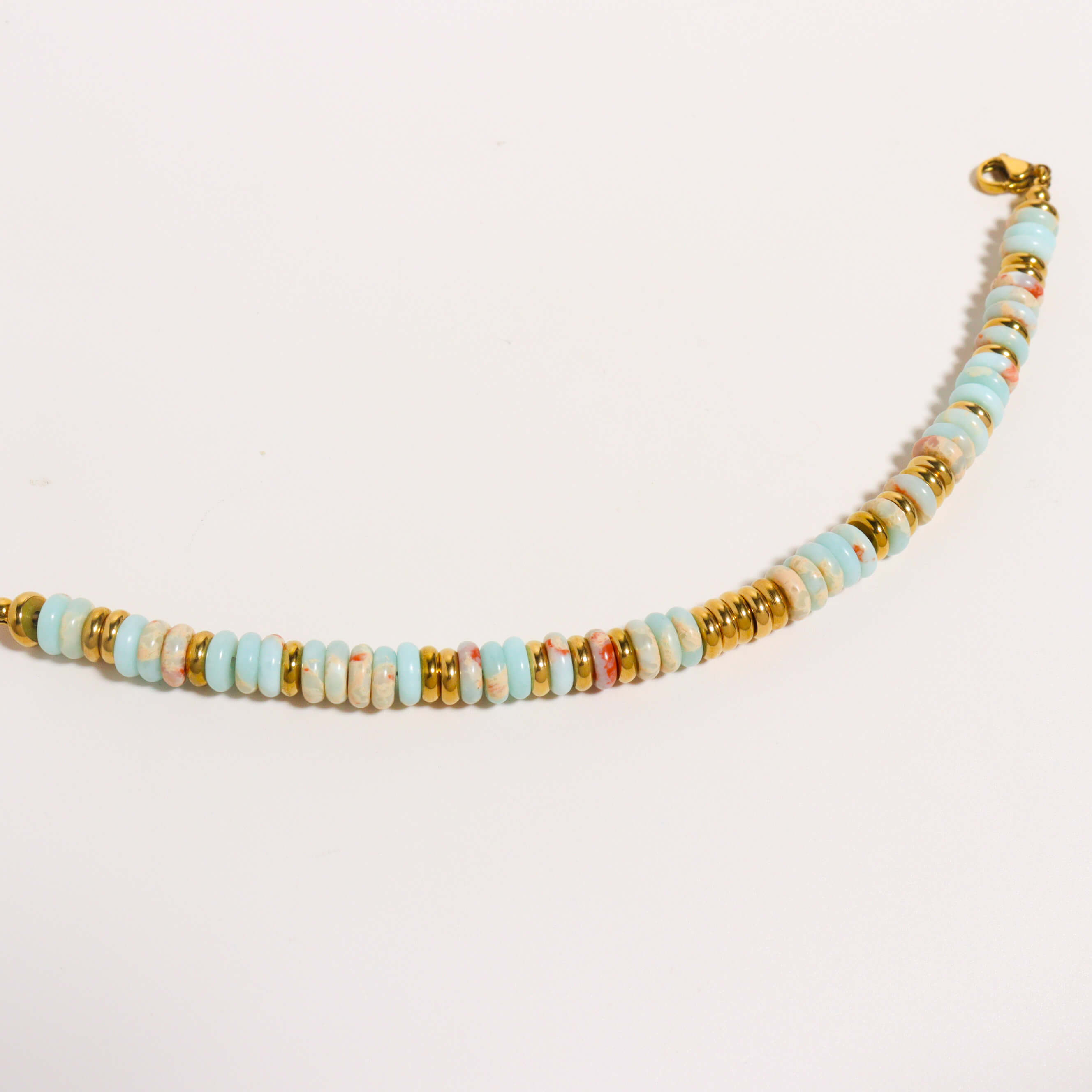 Adventurous Multi-stone Gold Bracelet