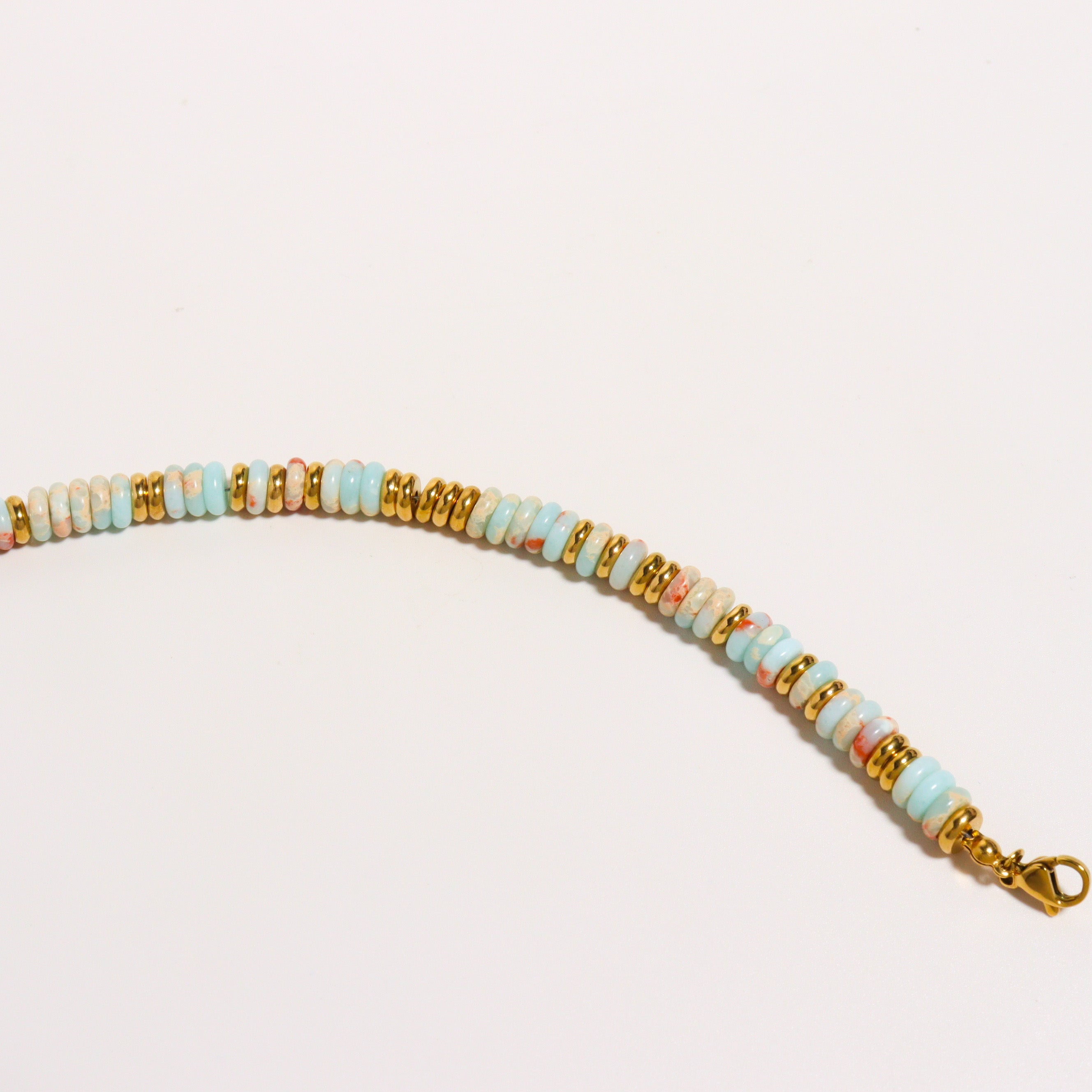 Adventurous Multi-stone Gold Bracelet