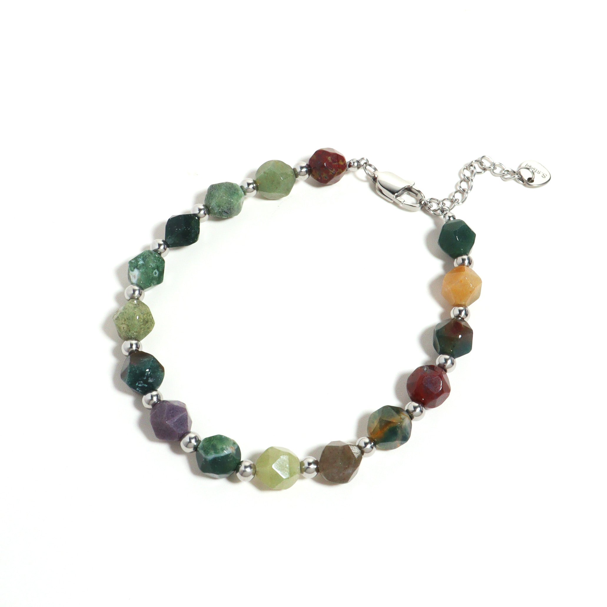 Resilient Stones Silver Bracelet