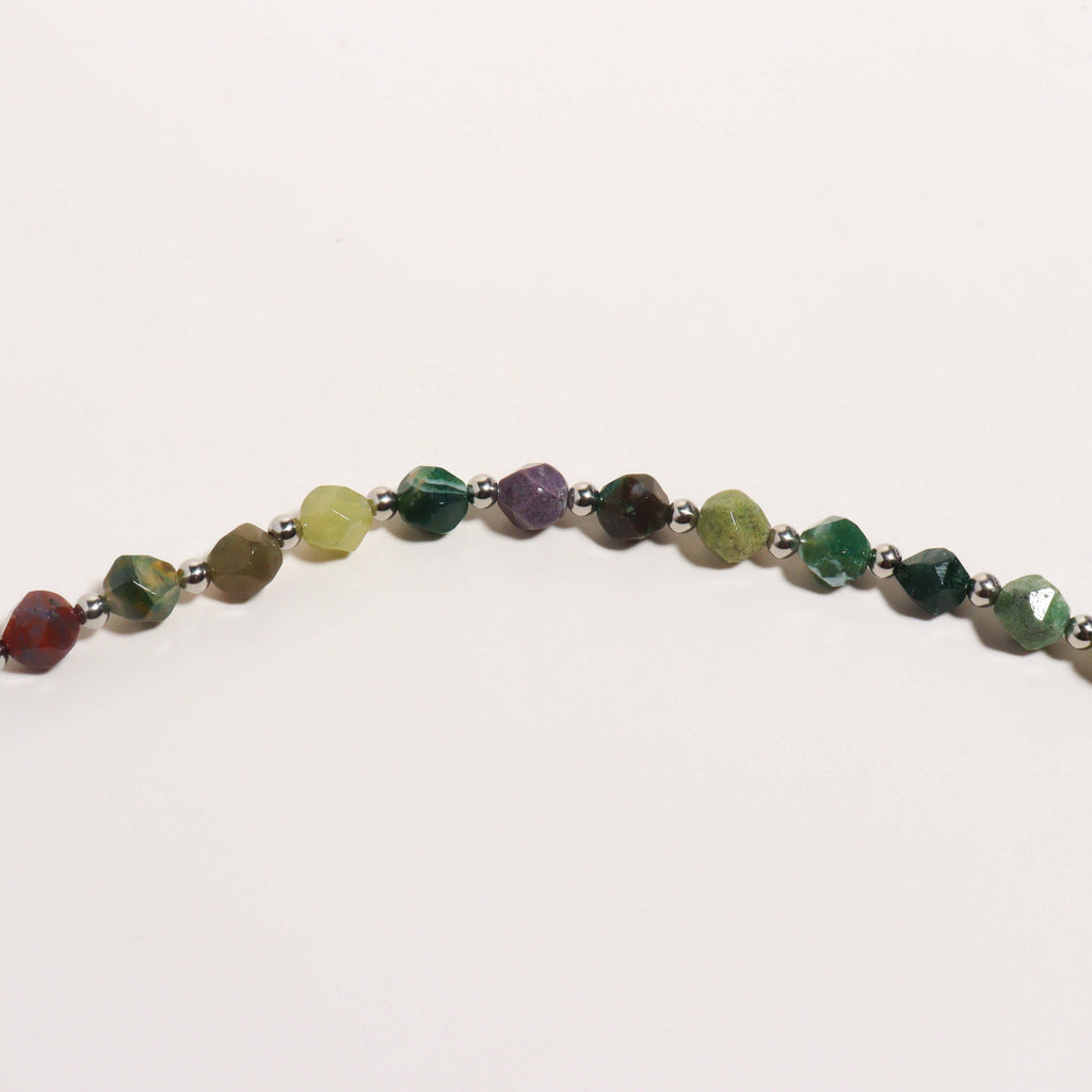 Resilient Stones Silver Bracelet
