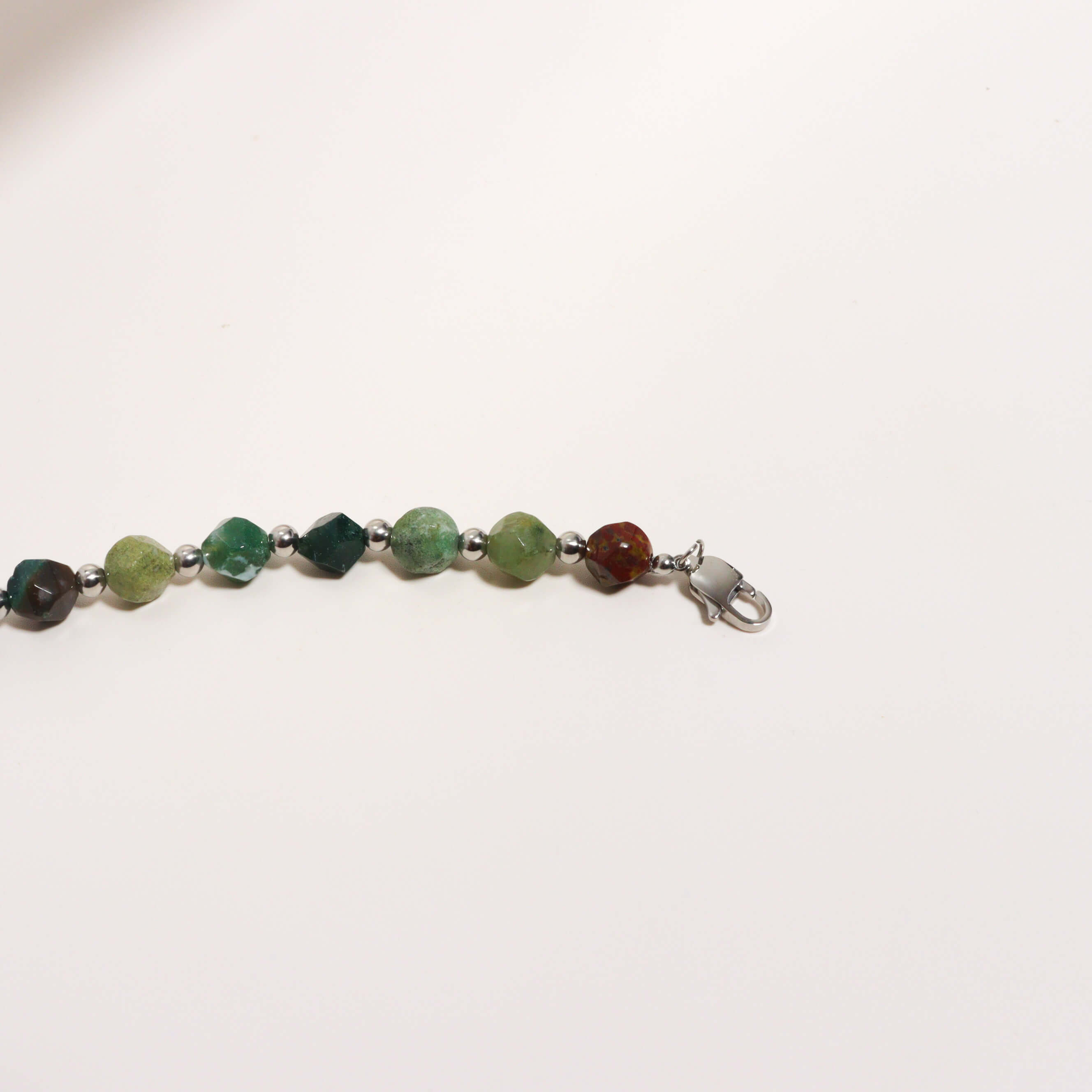 Resilient Stones Silver Bracelet