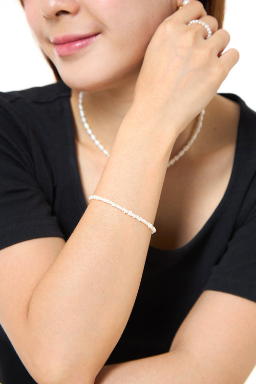 Amour Natural Baroque Pearl Bracelet