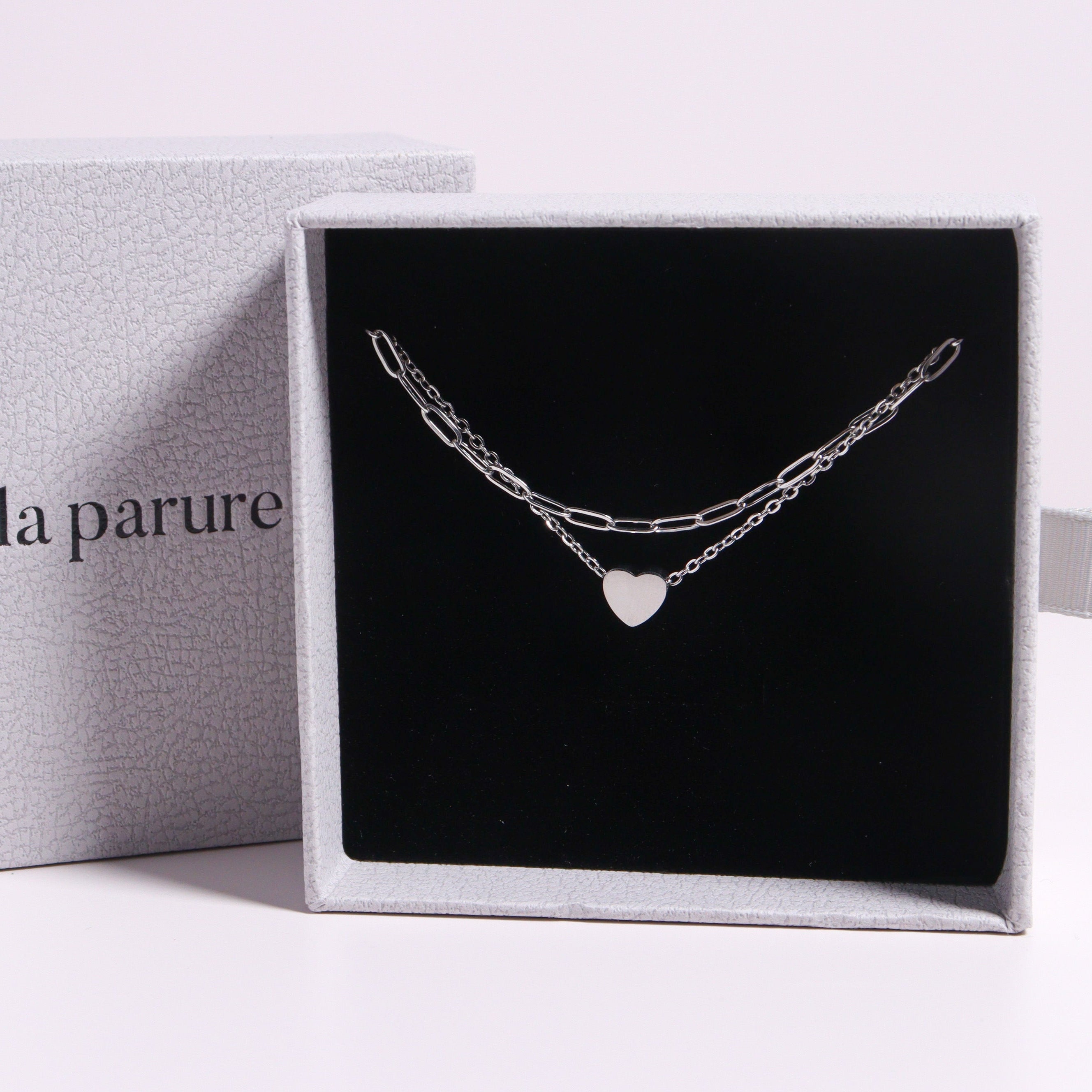 I Adore You Silver Bracelet