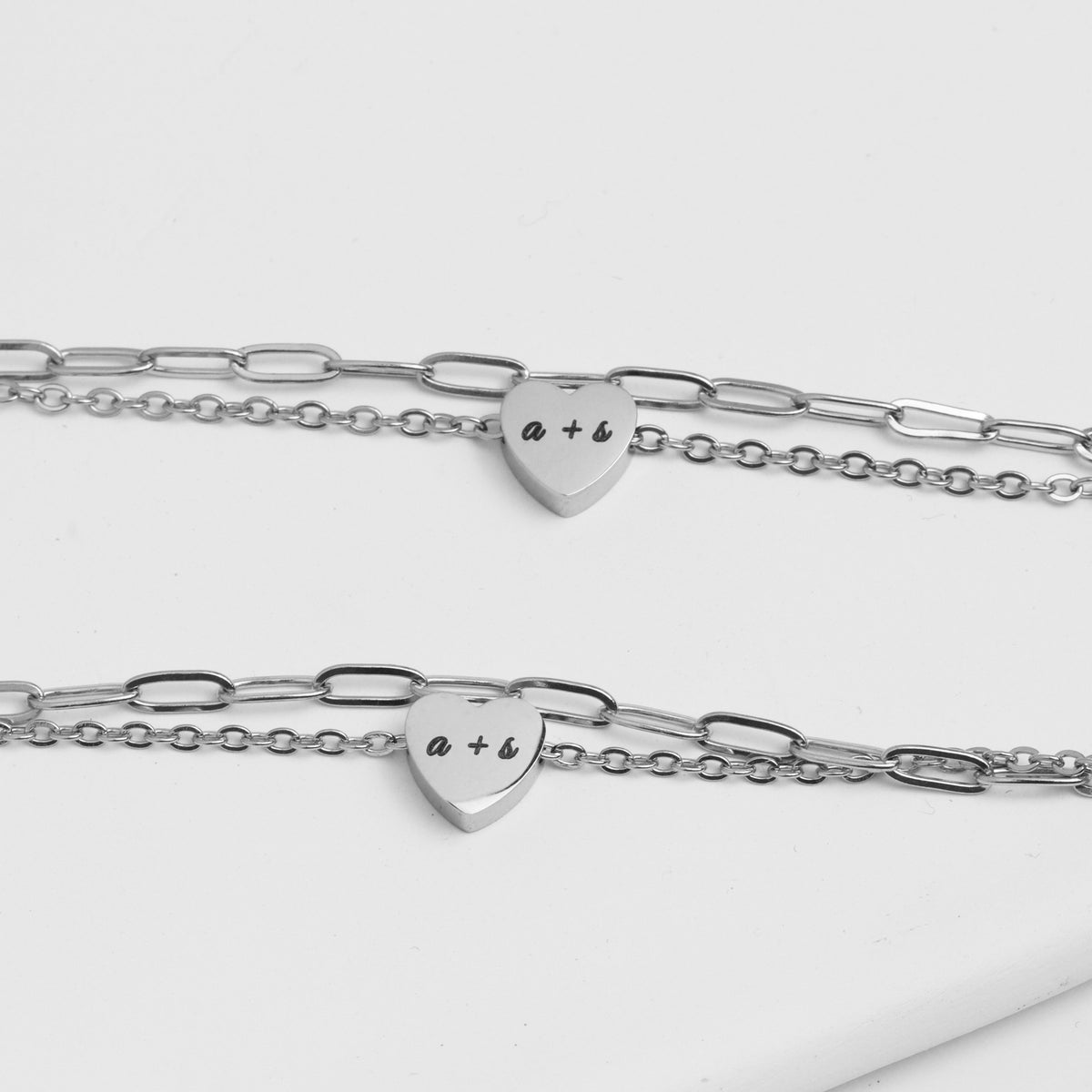 I Adore You Silver Bracelet