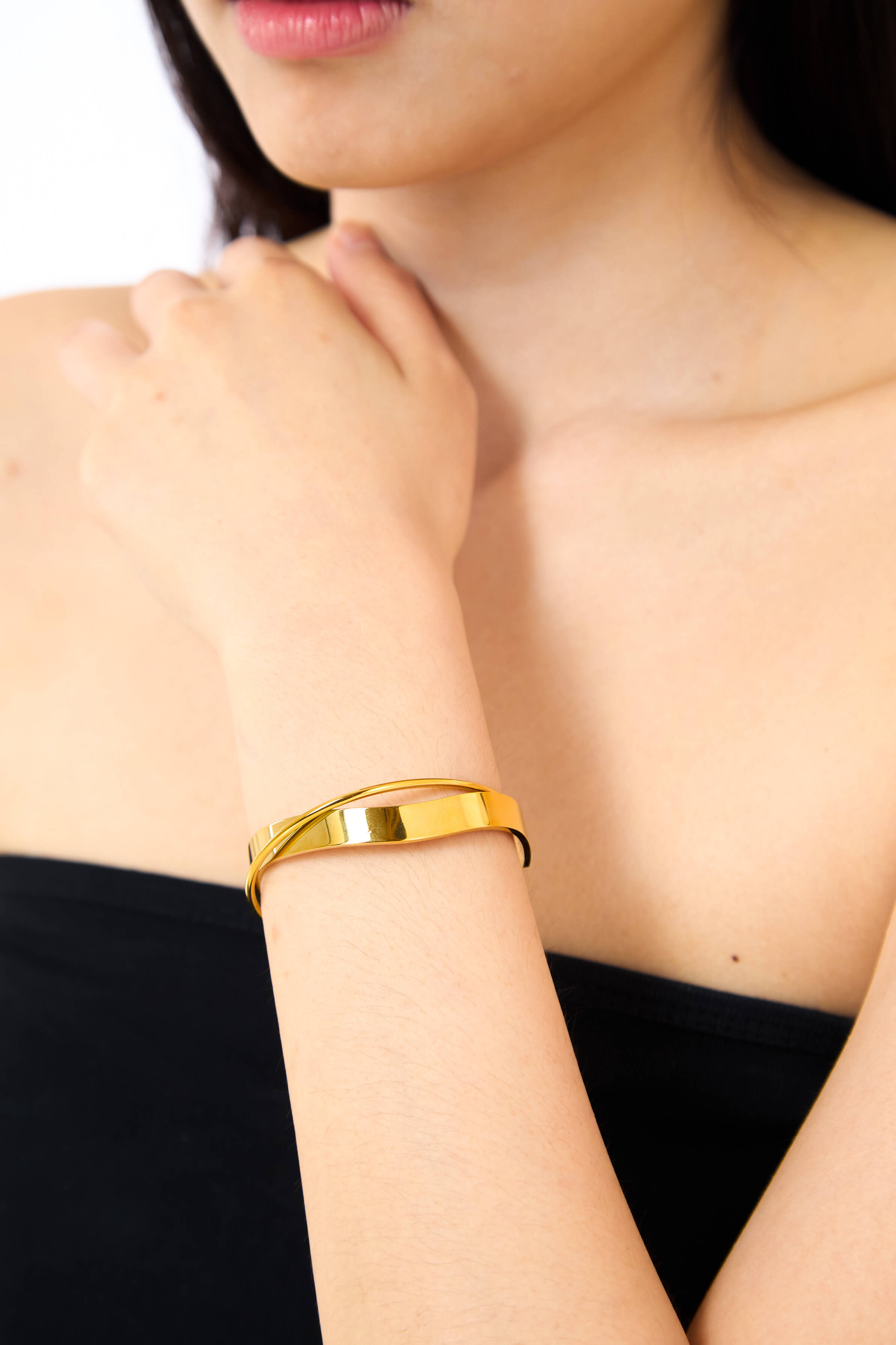 Cleopatra Gold Bangle