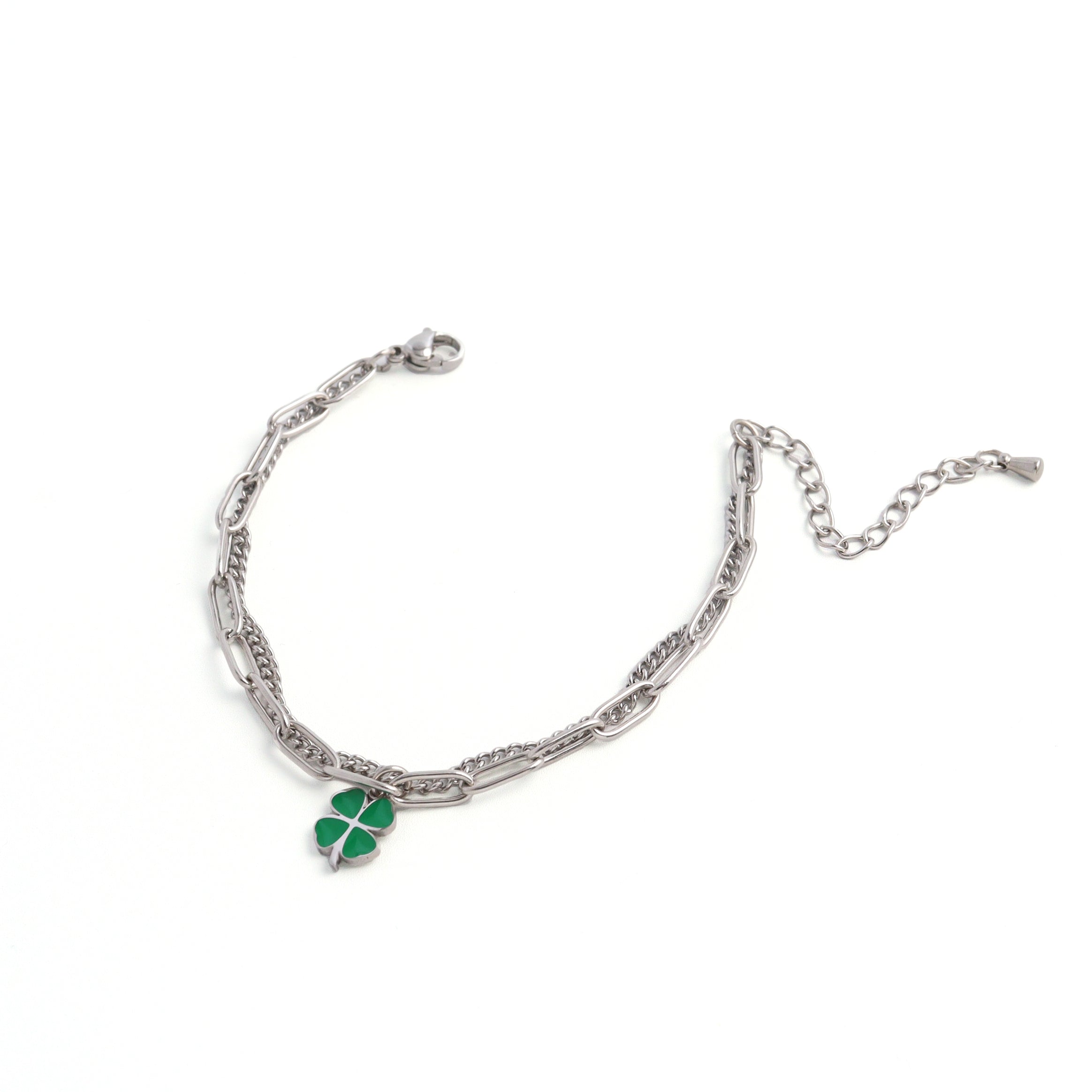 Lucky Trinket Layered Bracelet