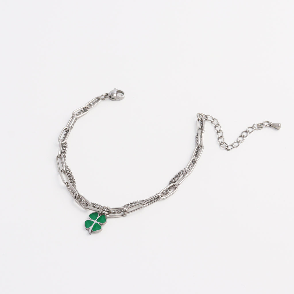 Lucky Trinket Layered Bracelet