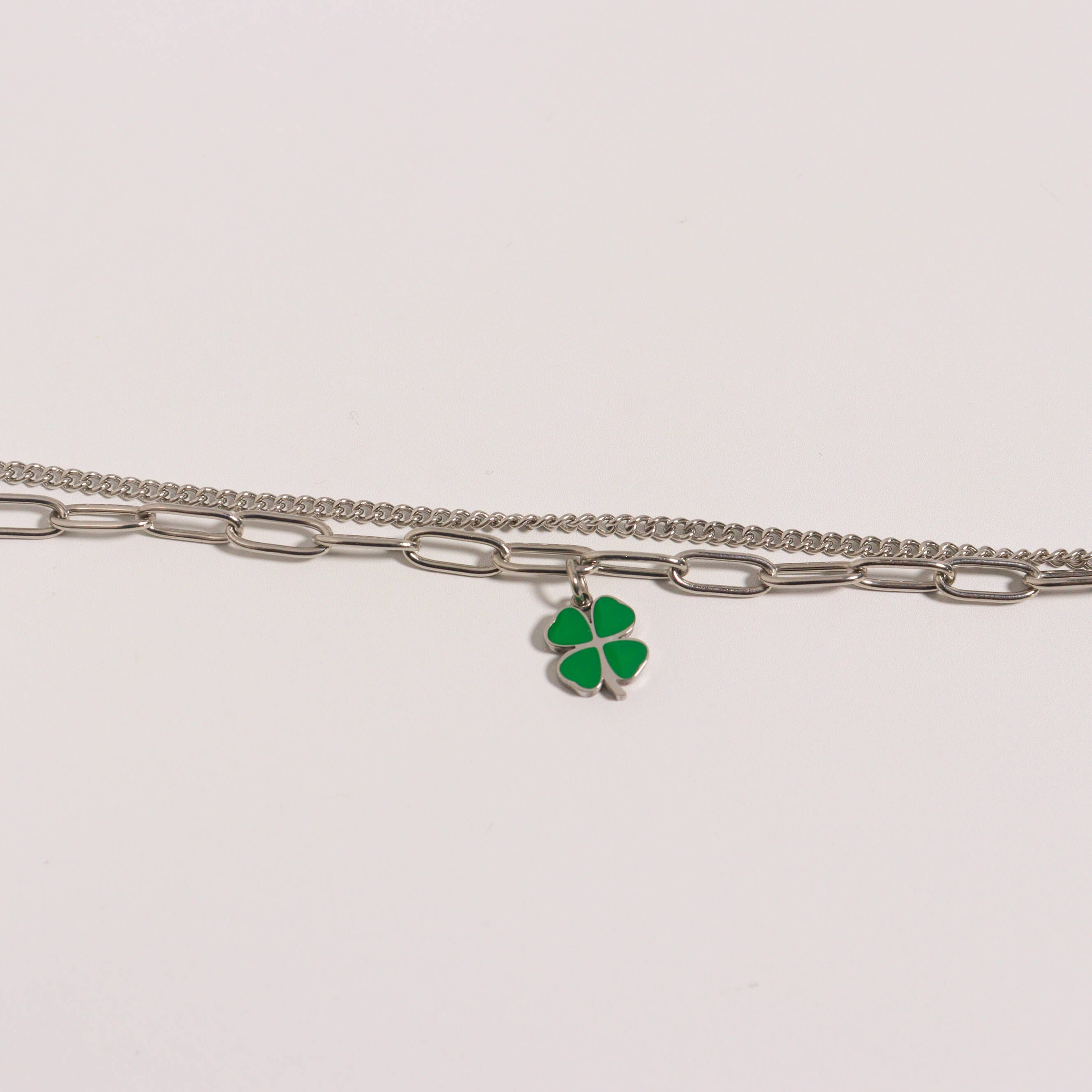 Lucky Trinket Layered Bracelet