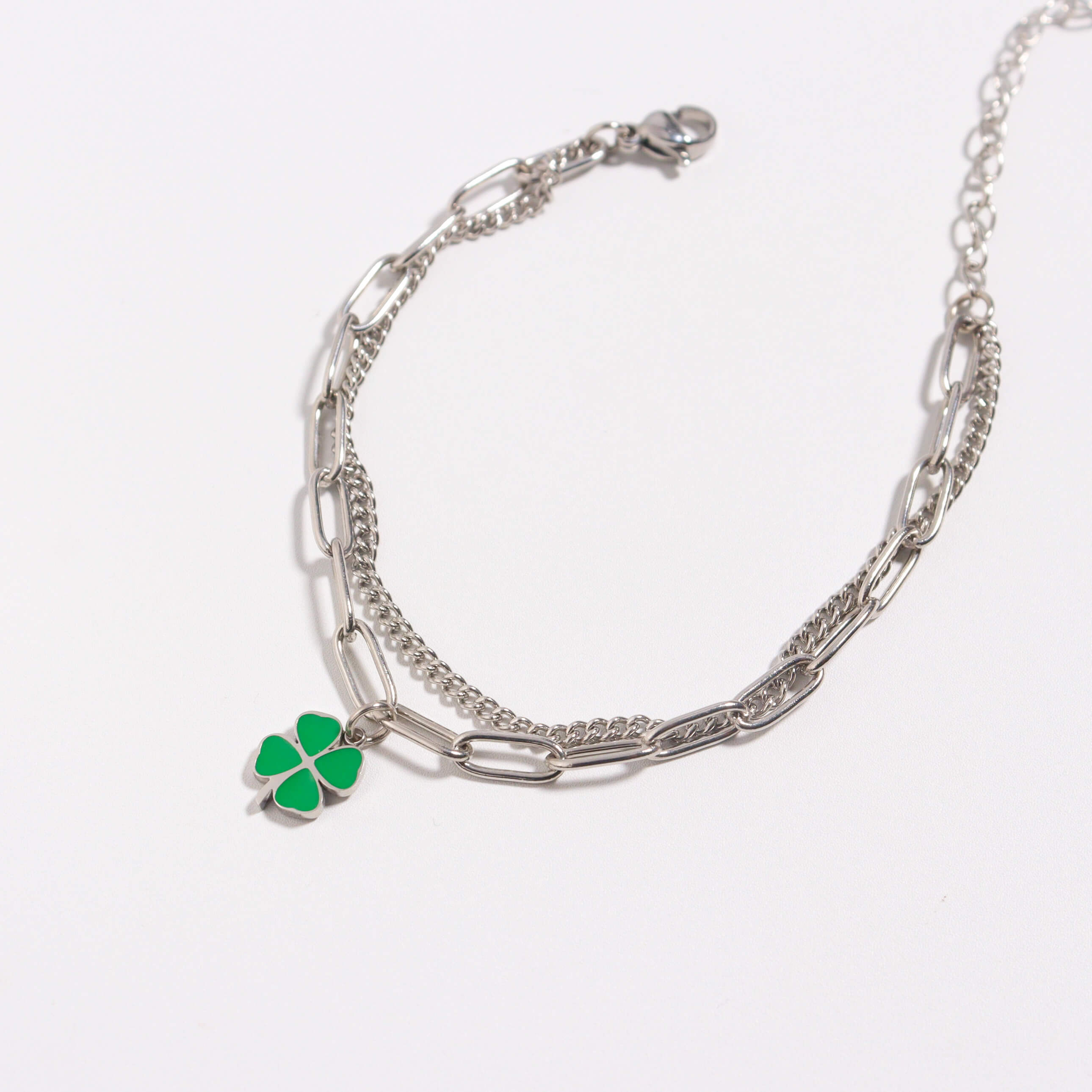 Lucky Trinket Layered Bracelet