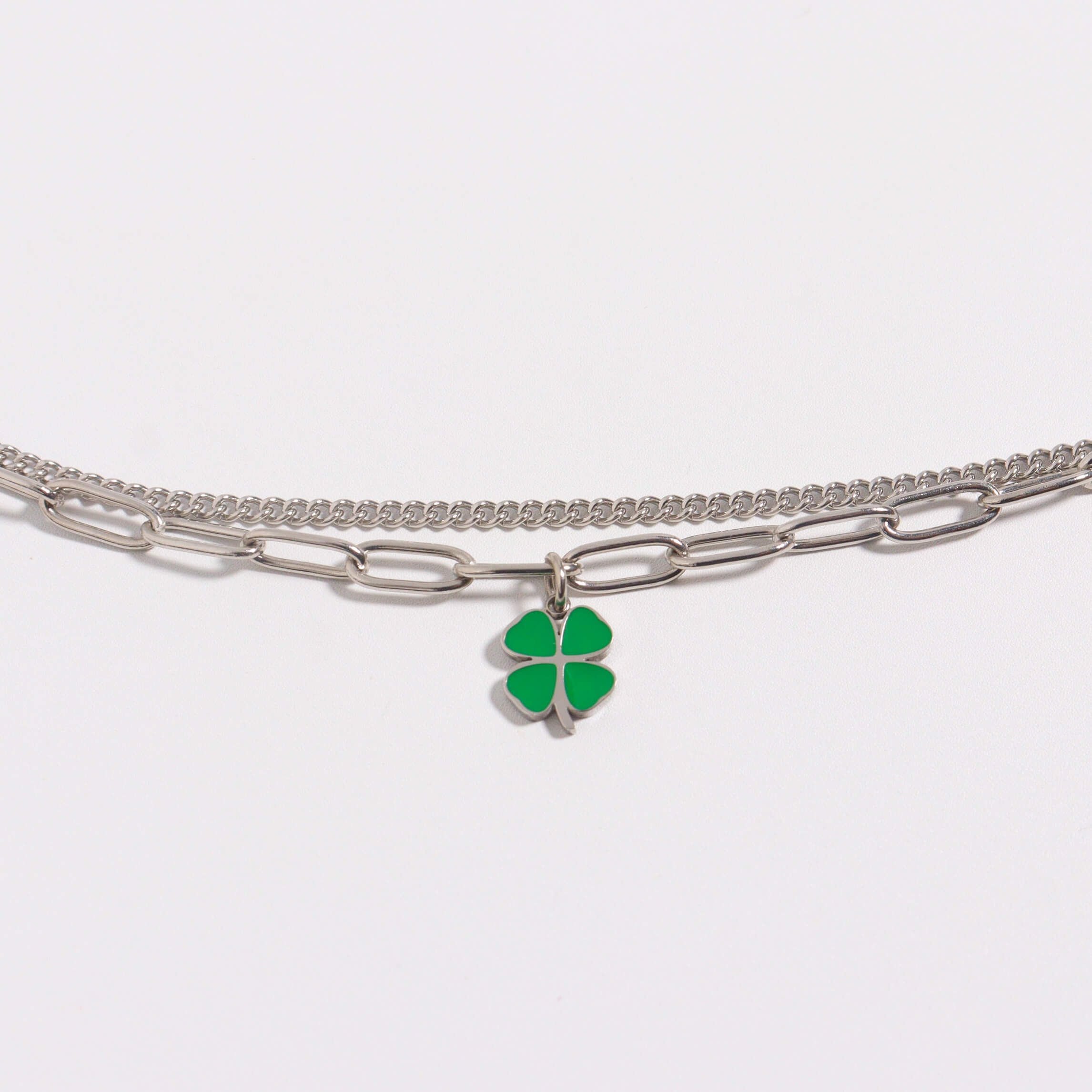 Lucky Trinket Layered Bracelet