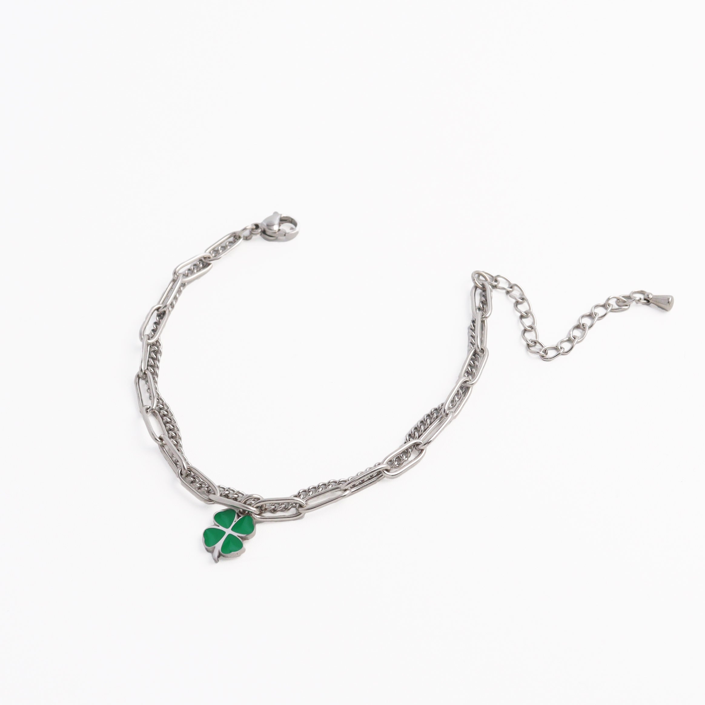 Lucky Trinket Layered Bracelet