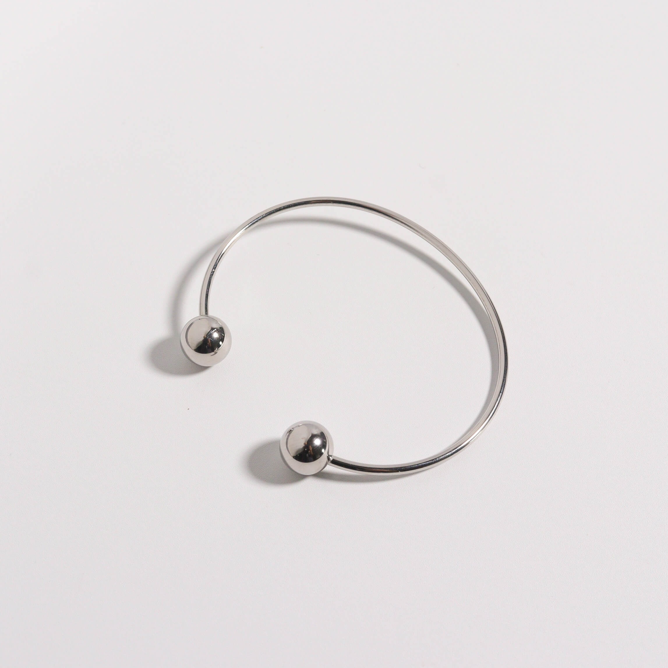 Vitality Sphere Silver Bangle