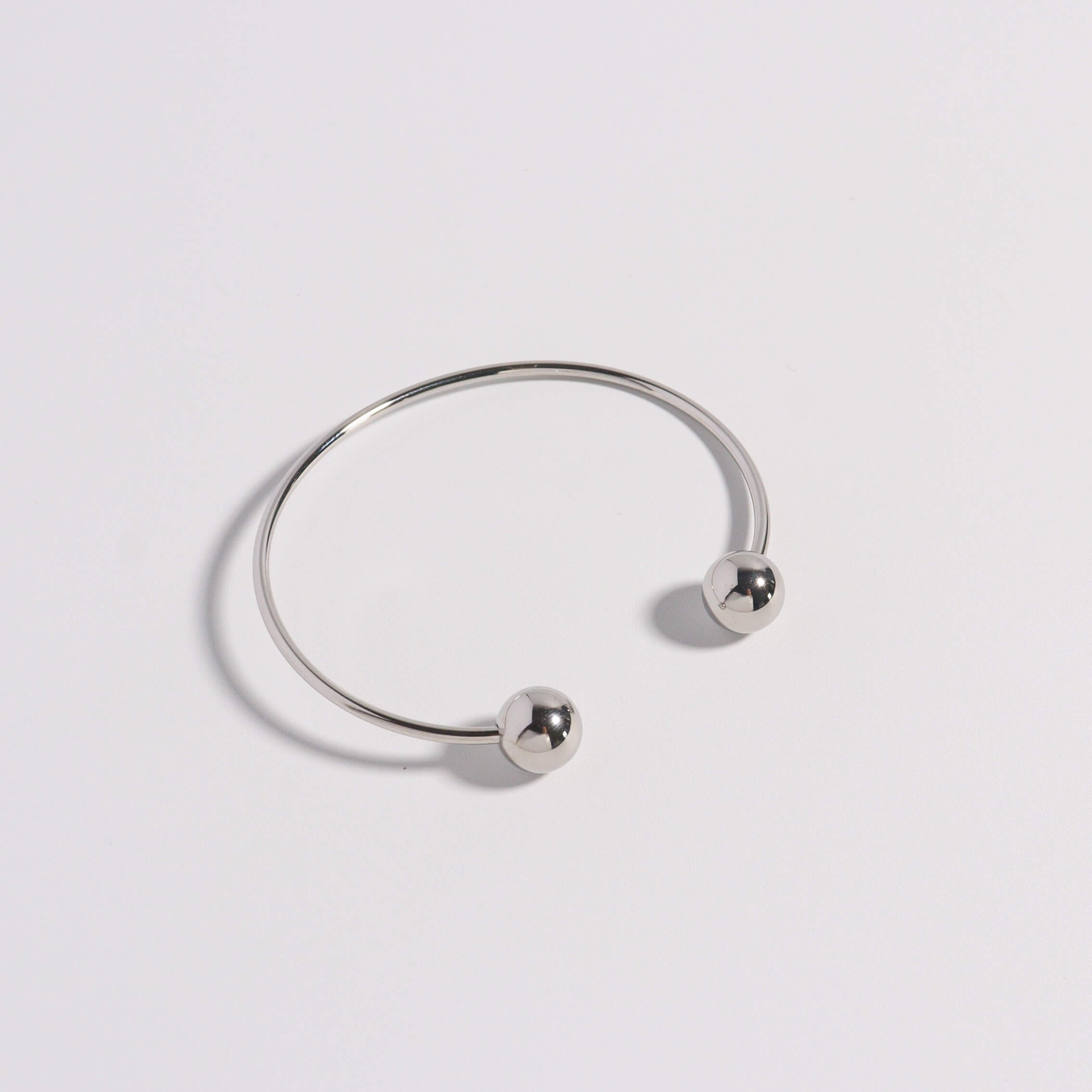 Vitality Sphere Silver Bangle