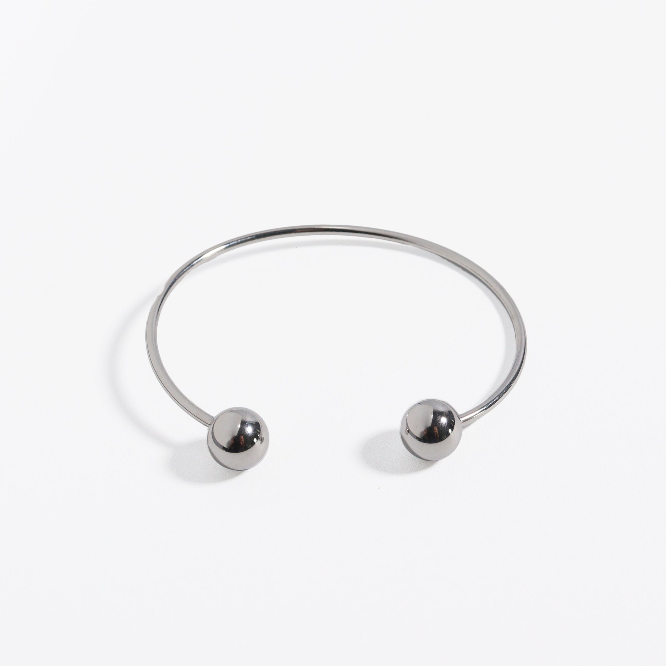 Vitality Sphere Silver Bangle