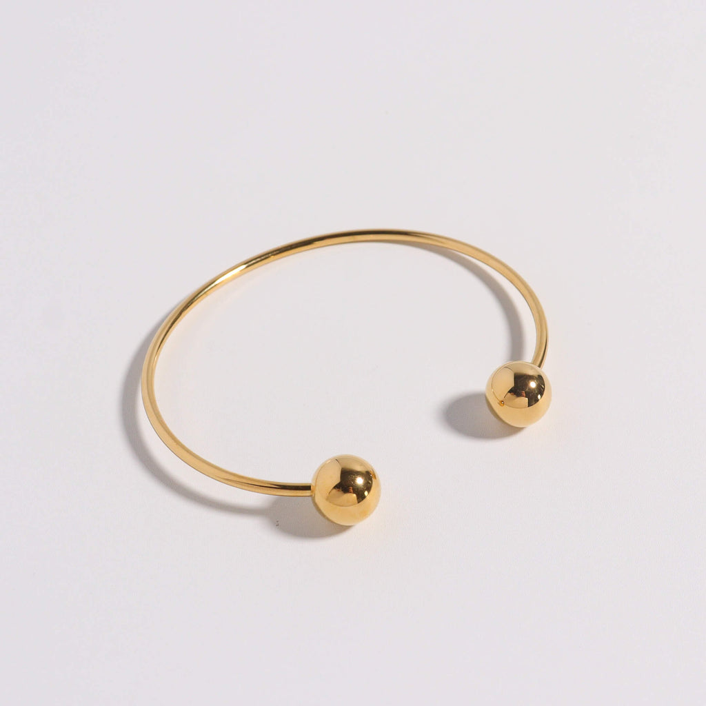 Vitality Sphere Gold Bangle