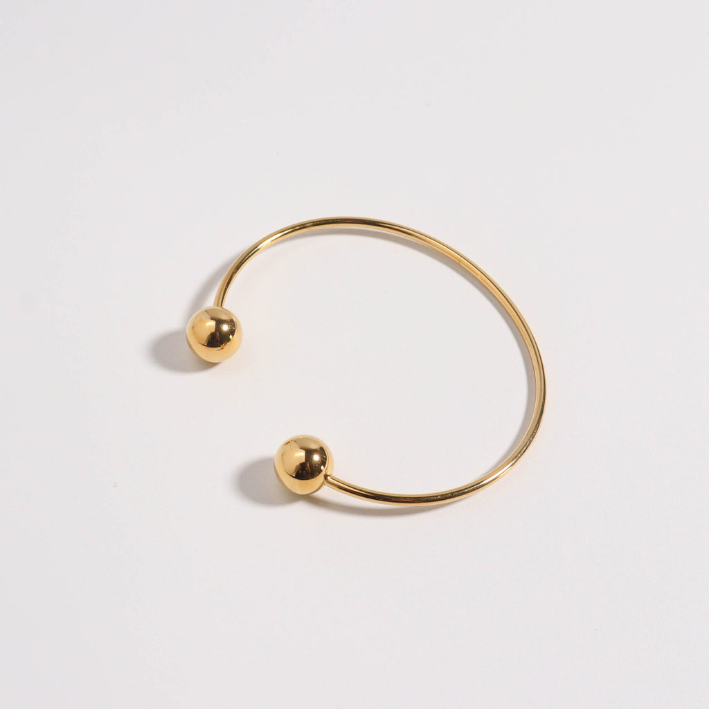 Vitality Sphere Gold Bangle