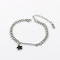 Kuro-Tsubaki Silver Bracelet