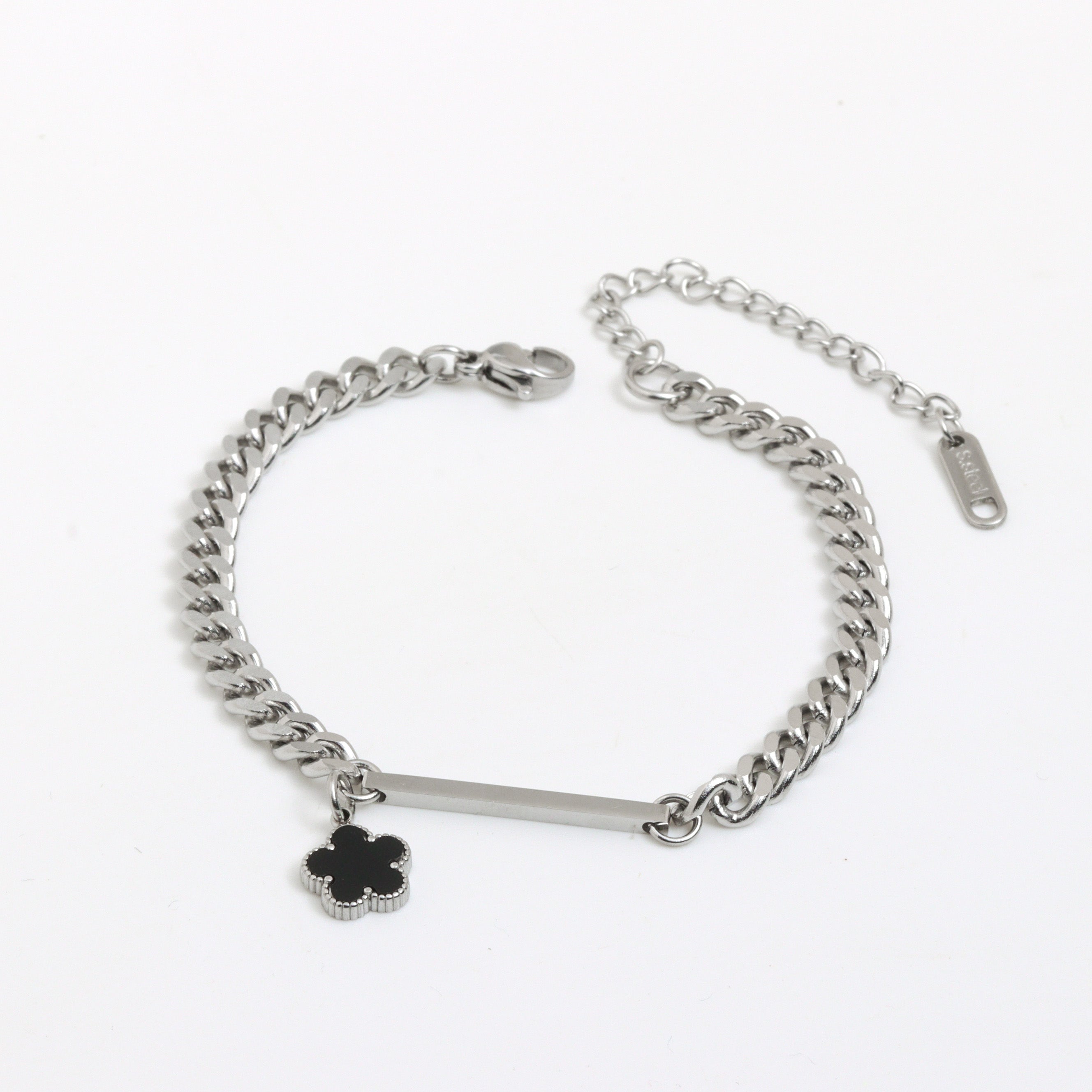 Kuro-Tsubaki Silver Bracelet