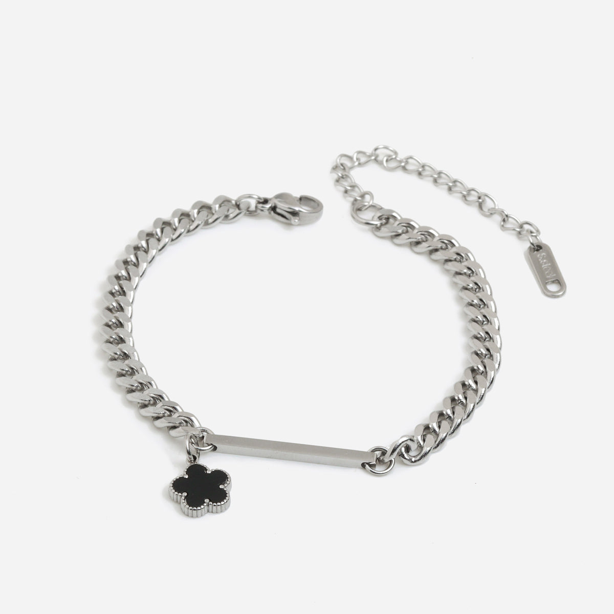 Kuro-Tsubaki Silver Bracelet