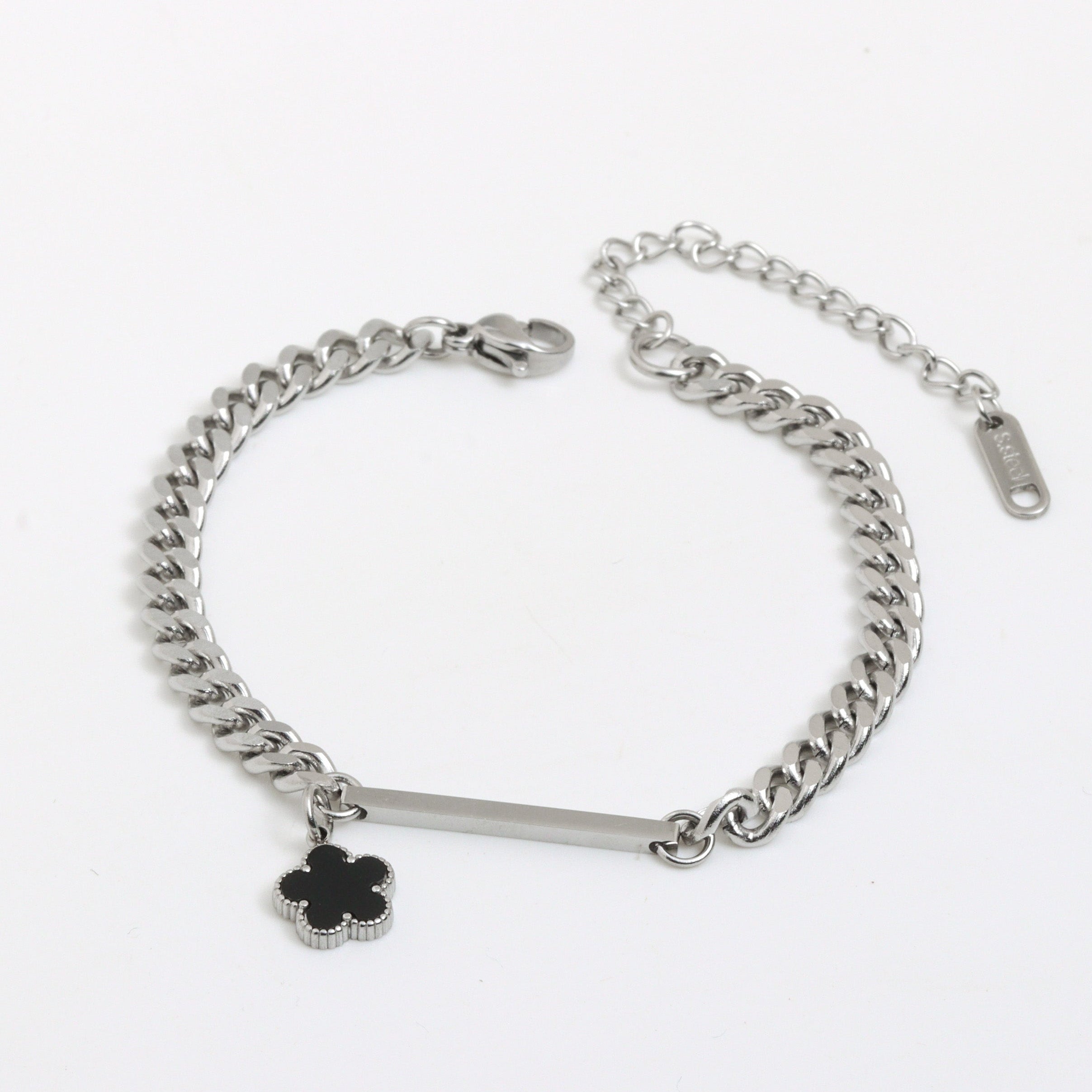 Kuro-Tsubaki Silver Bracelet