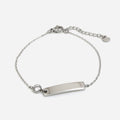 Mild Steel Silver Bracelet