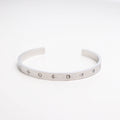 Stellar Cycle Silver Bangle