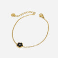 Dark Bold Satta Petal Gold Bracelet