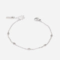 Classic Zirconia Silver Bracelet