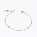 Classic Zirconia Silver Bracelet