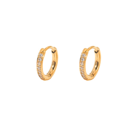 Mini Glimmer Hoop Earrings