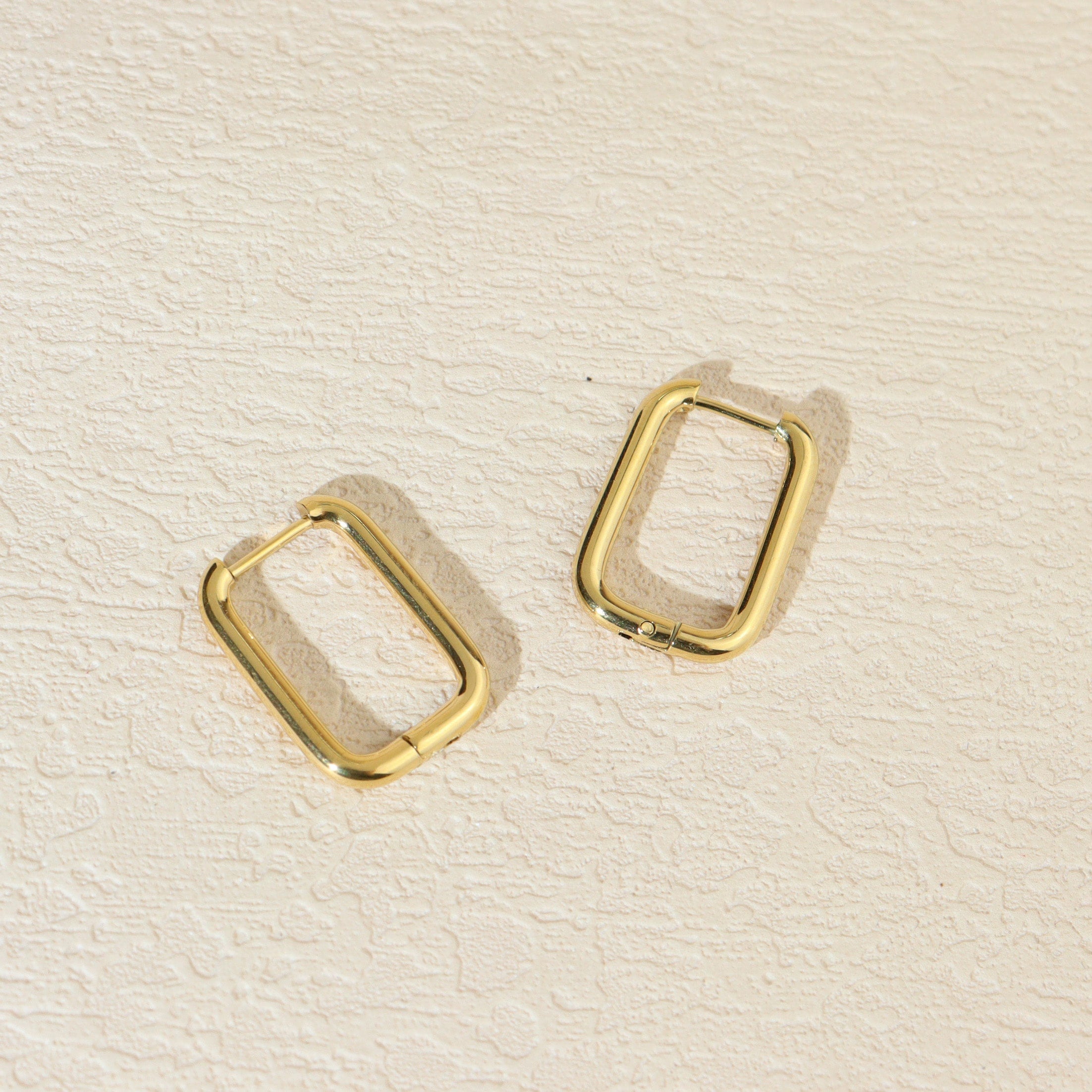 Carree Hoop Earrings